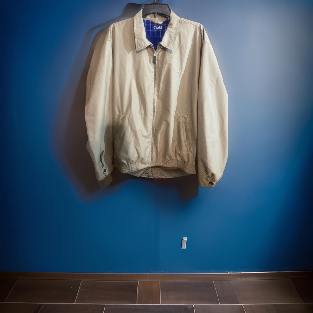 Chaps Beige Jacket - Picture 4 of 9